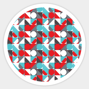 Circles, and Squares, and Triangles! Oh, My! Sticker